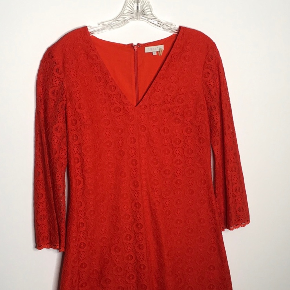 1 State Red Dress Christmas Party Dress